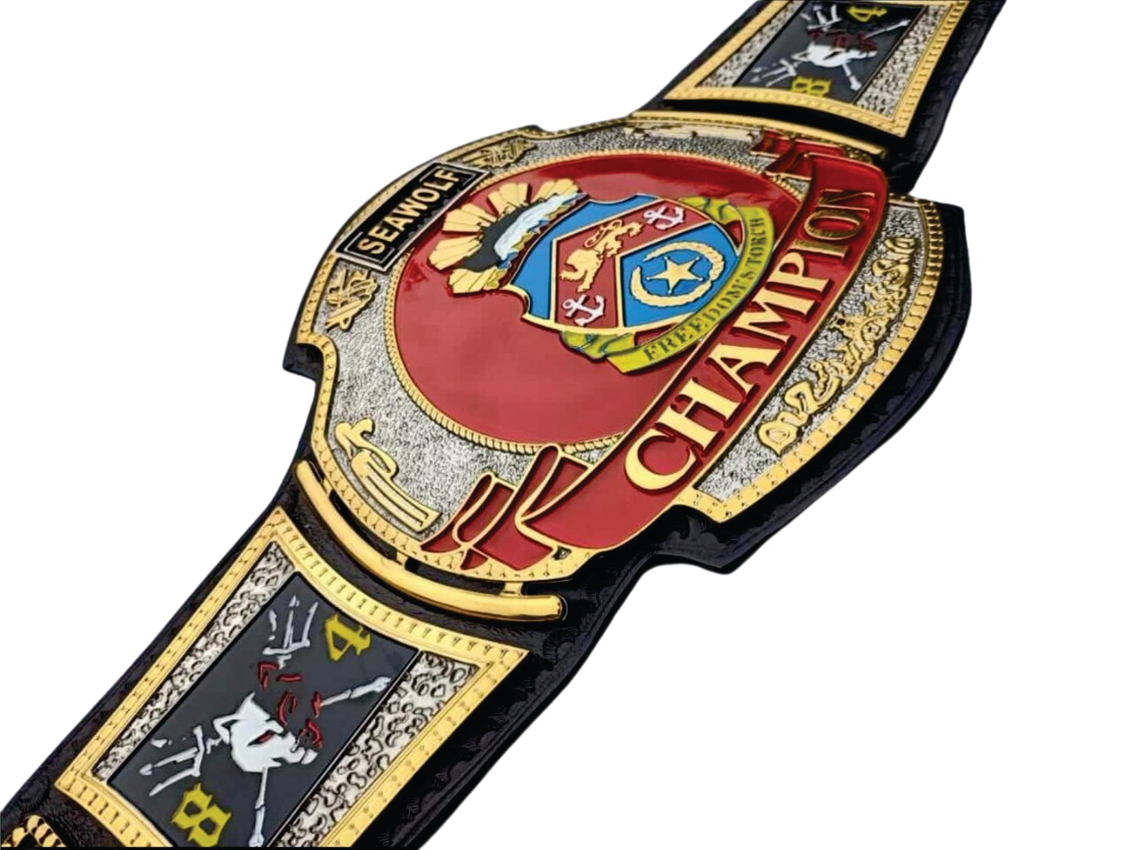 SEAWOLF US NAVY HD ENGRAVING CHAMPIONSHIP BELT