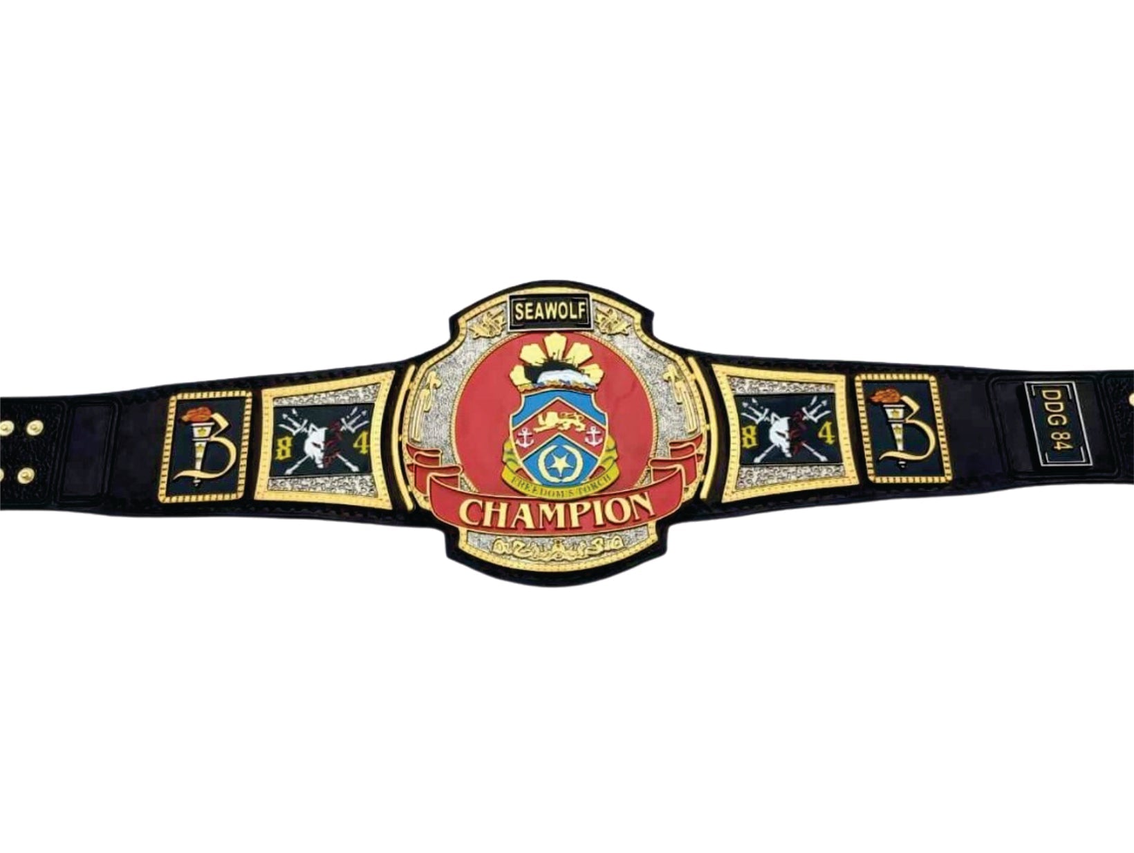 SEAWOLF US NAVY HD ENGRAVING CHAMPIONSHIP BELT