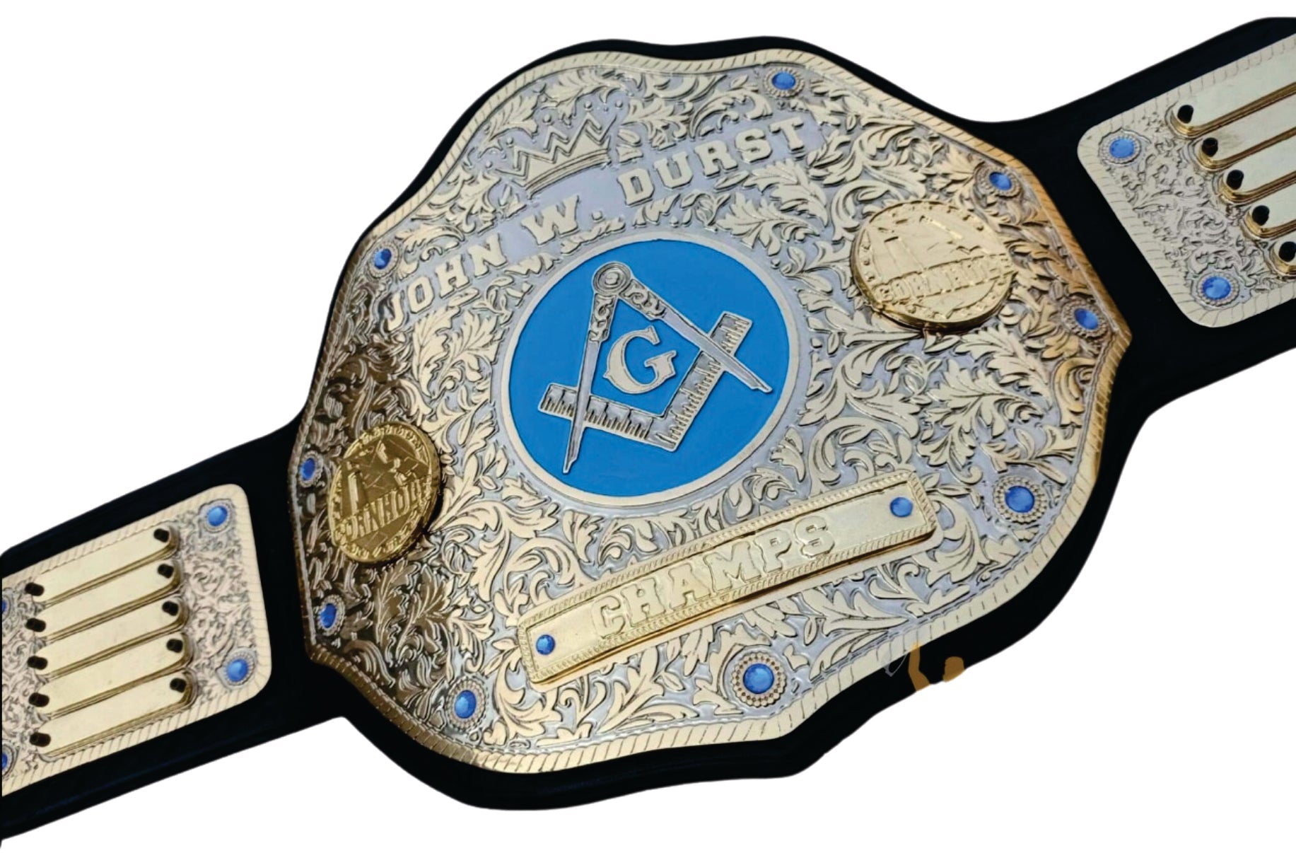 John W. Durst Cornhole Trophy  Champions Championship Belt