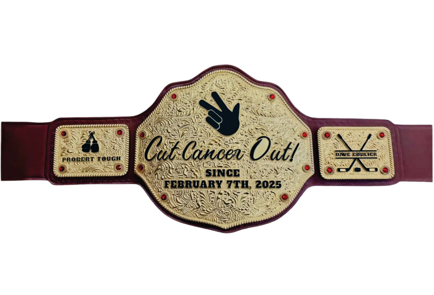 Cut Cancer Out 7 February 2025 Champiosnhip Belt