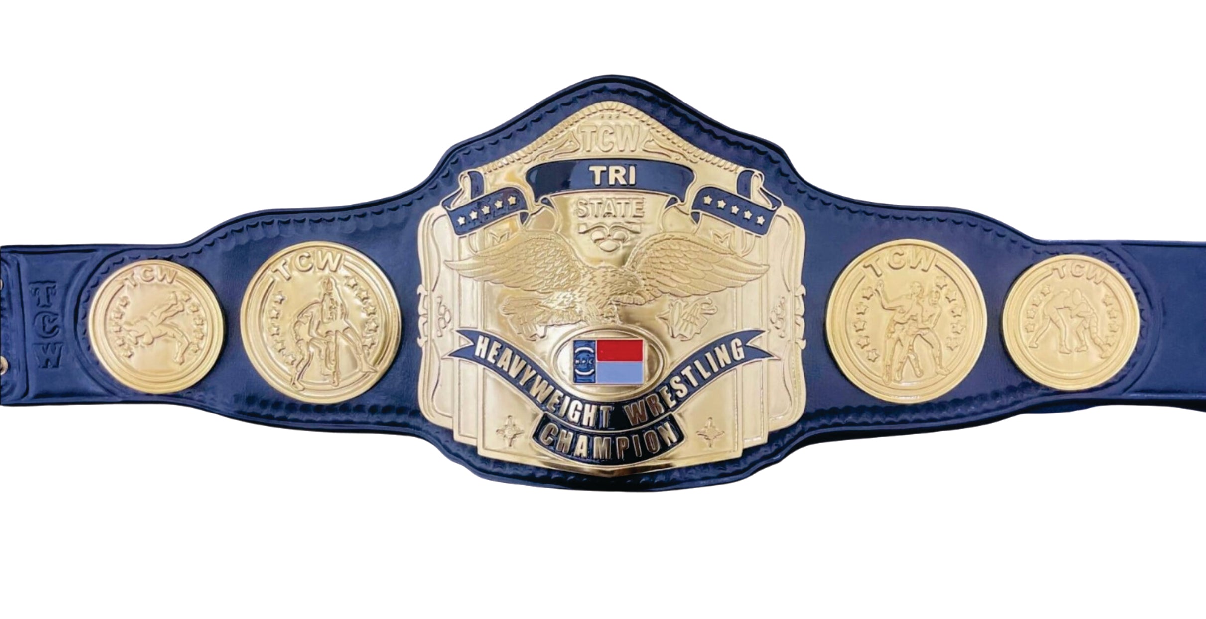 TCW TRI STATES HEAVYWEIGHT WRESTLING CHAMPIONSHIP BELT