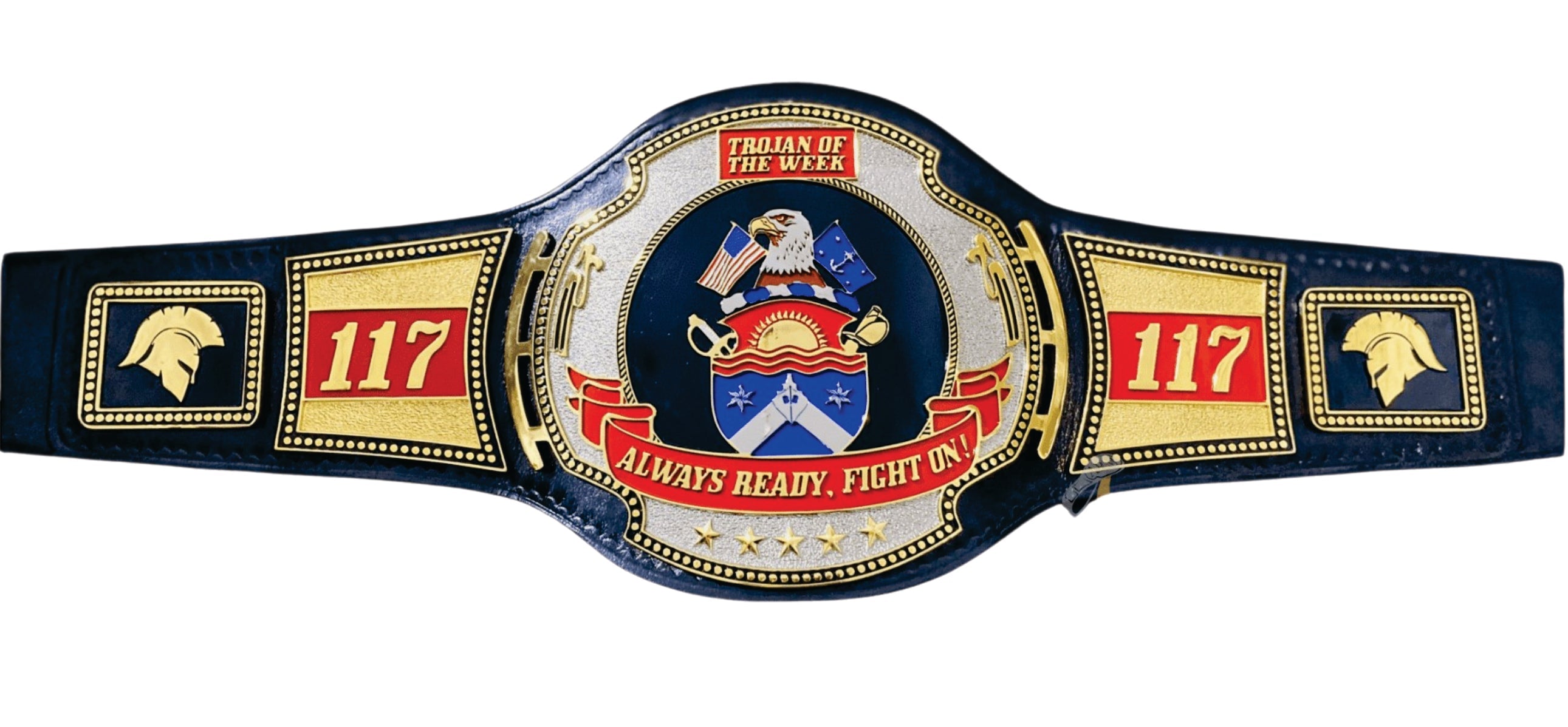 US Navy Trojan of the Week 117 Championship Belt