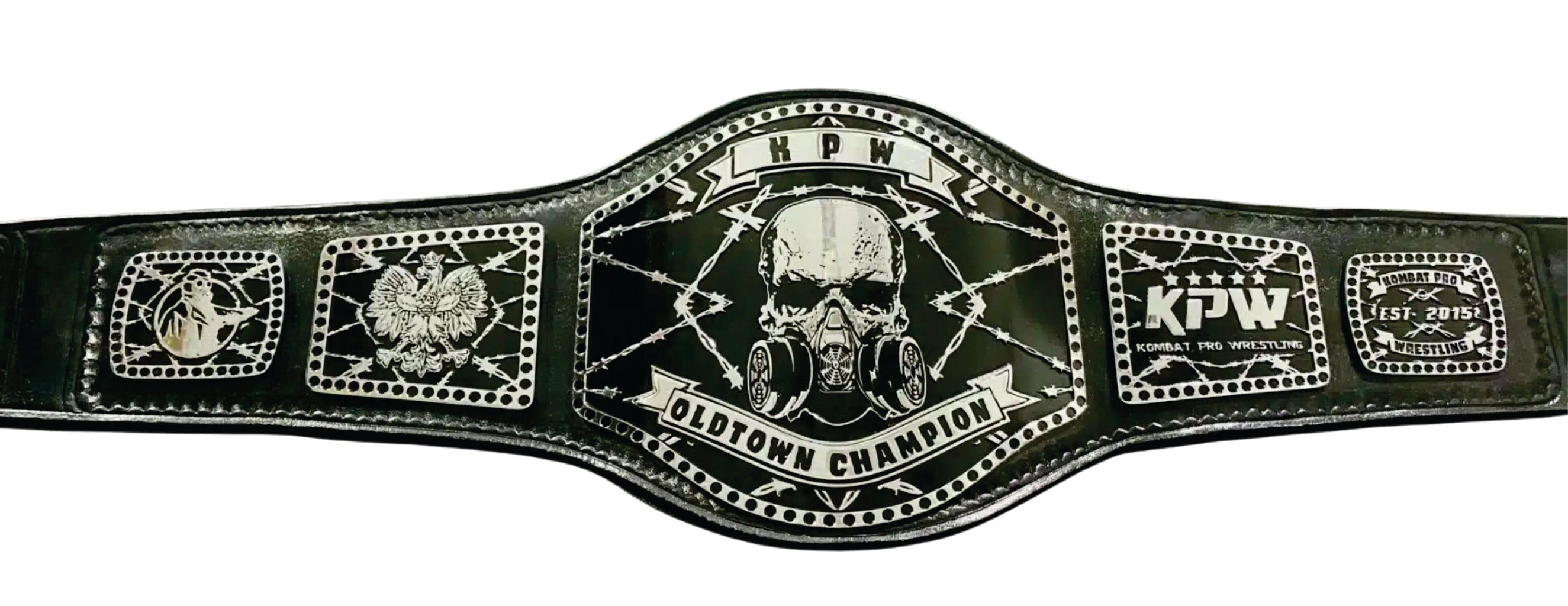 BLACK WORLD KPW OLD TOWN CHAMPION CHAMPIONSHIP BELT