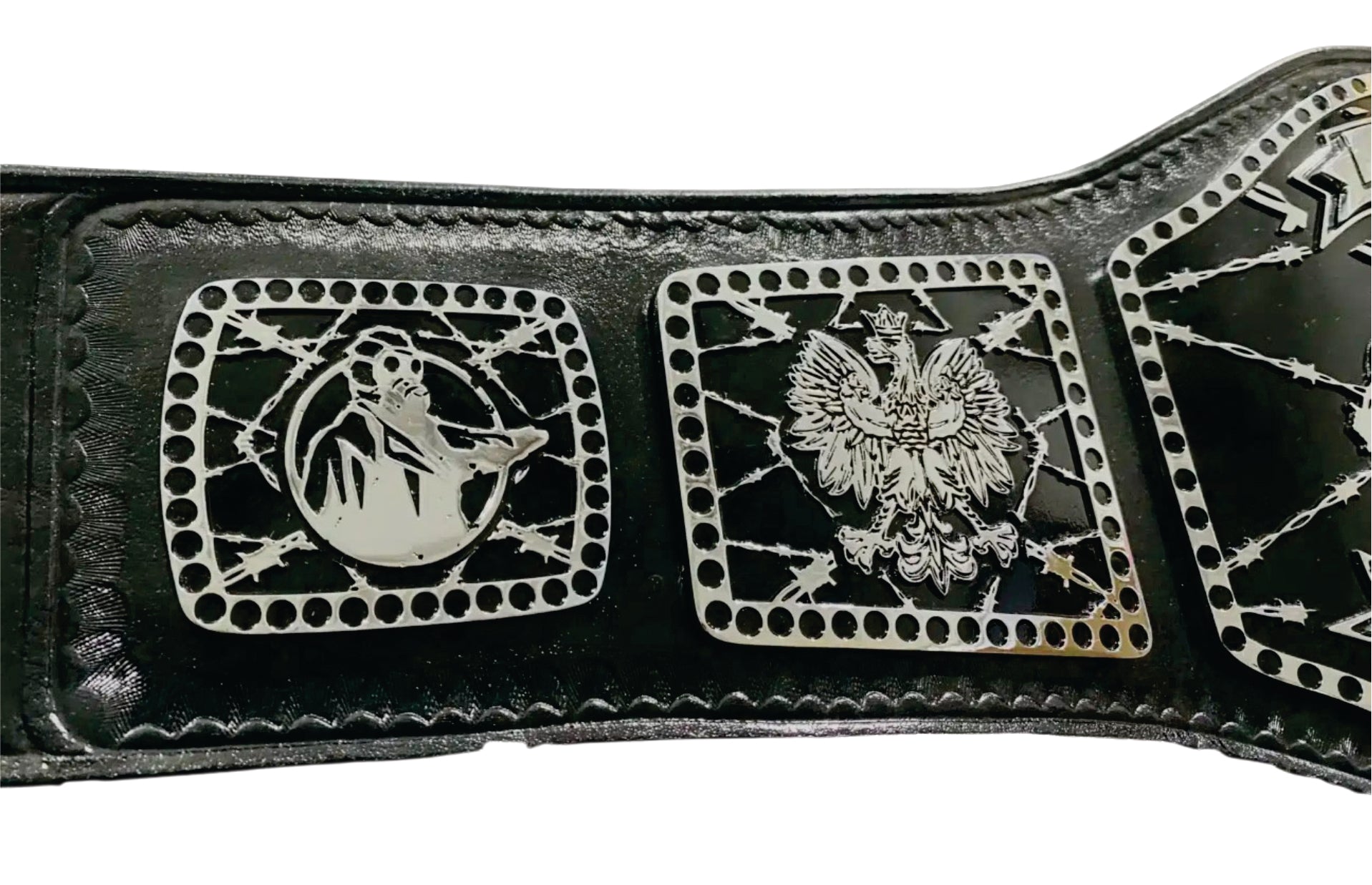 BLACK WORLD KPW OLD TOWN CHAMPION CHAMPIONSHIP BELT