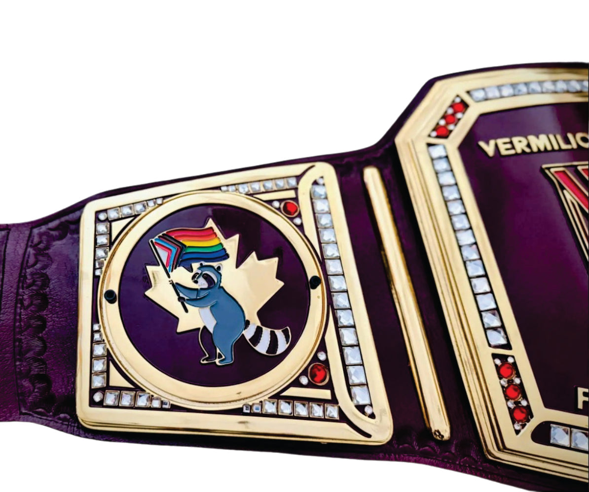 Vermilion Vanguard Player Of The Match Champion Belt
