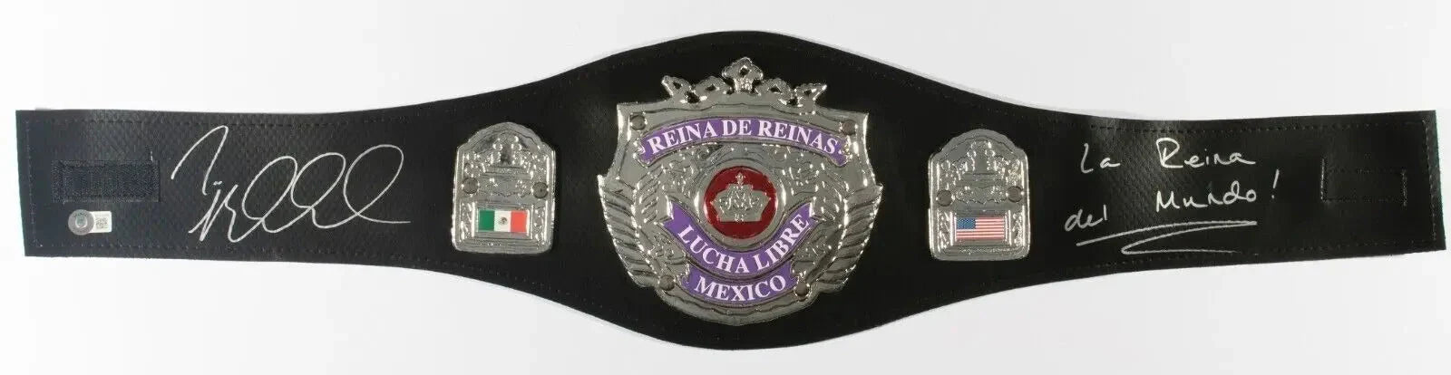 Lucha Libre AAA Championship Title Belt BAS COA CMLL Without Signature