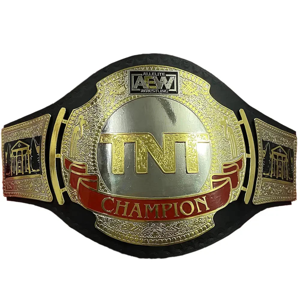 AEW TNT Heavyweight Wrestling Championship Replica title Belt Black
