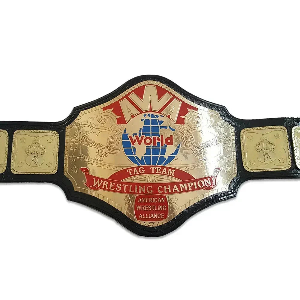 AWA World Tag Team Wrestling Championship Replica Belt