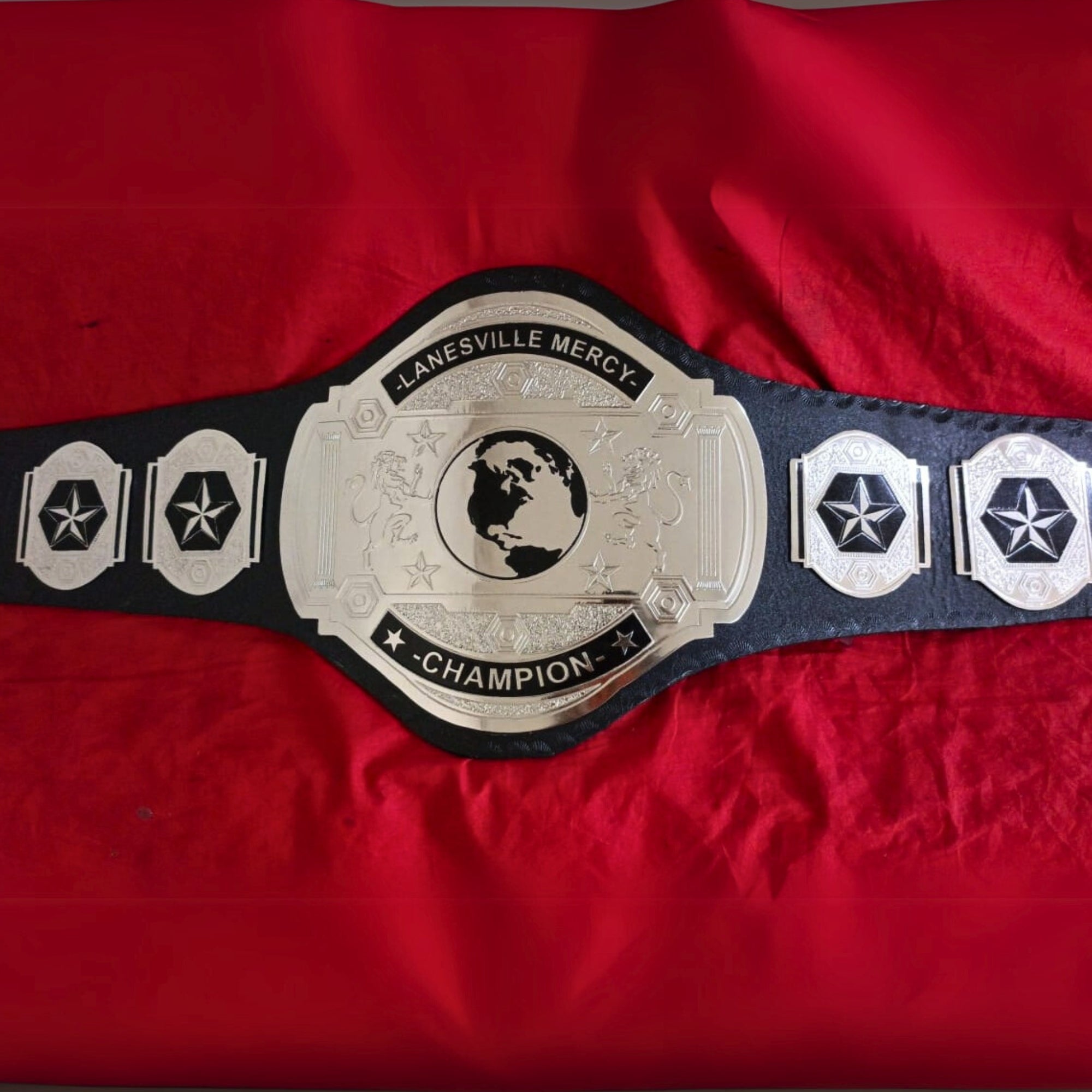 Personalized Wrestling Title Belt