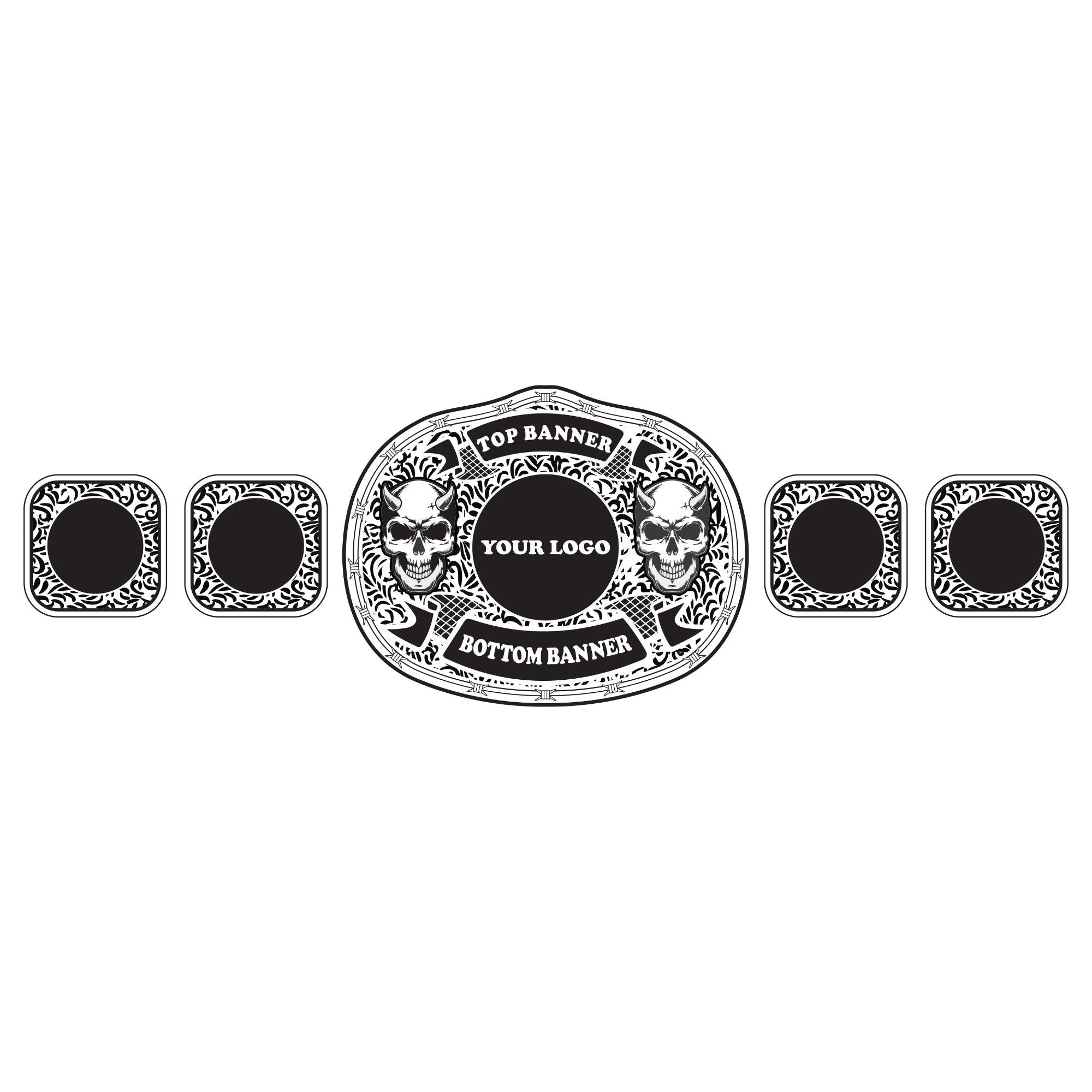 Champion's Choice Custom Wrestling Belt