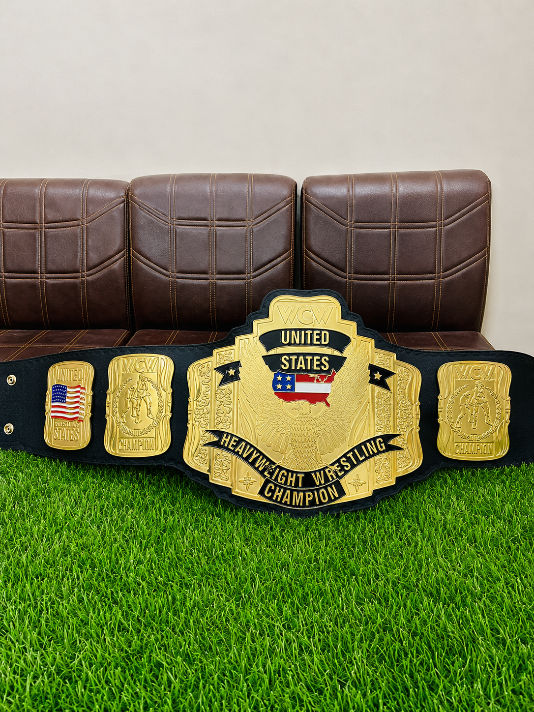 wcw united states championship Heavyweight Replica title Belt