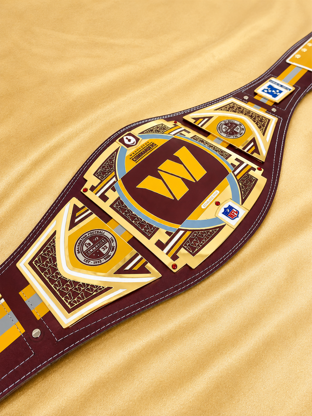 Washington Commanders Legacy Replica Wrestling Title Belt