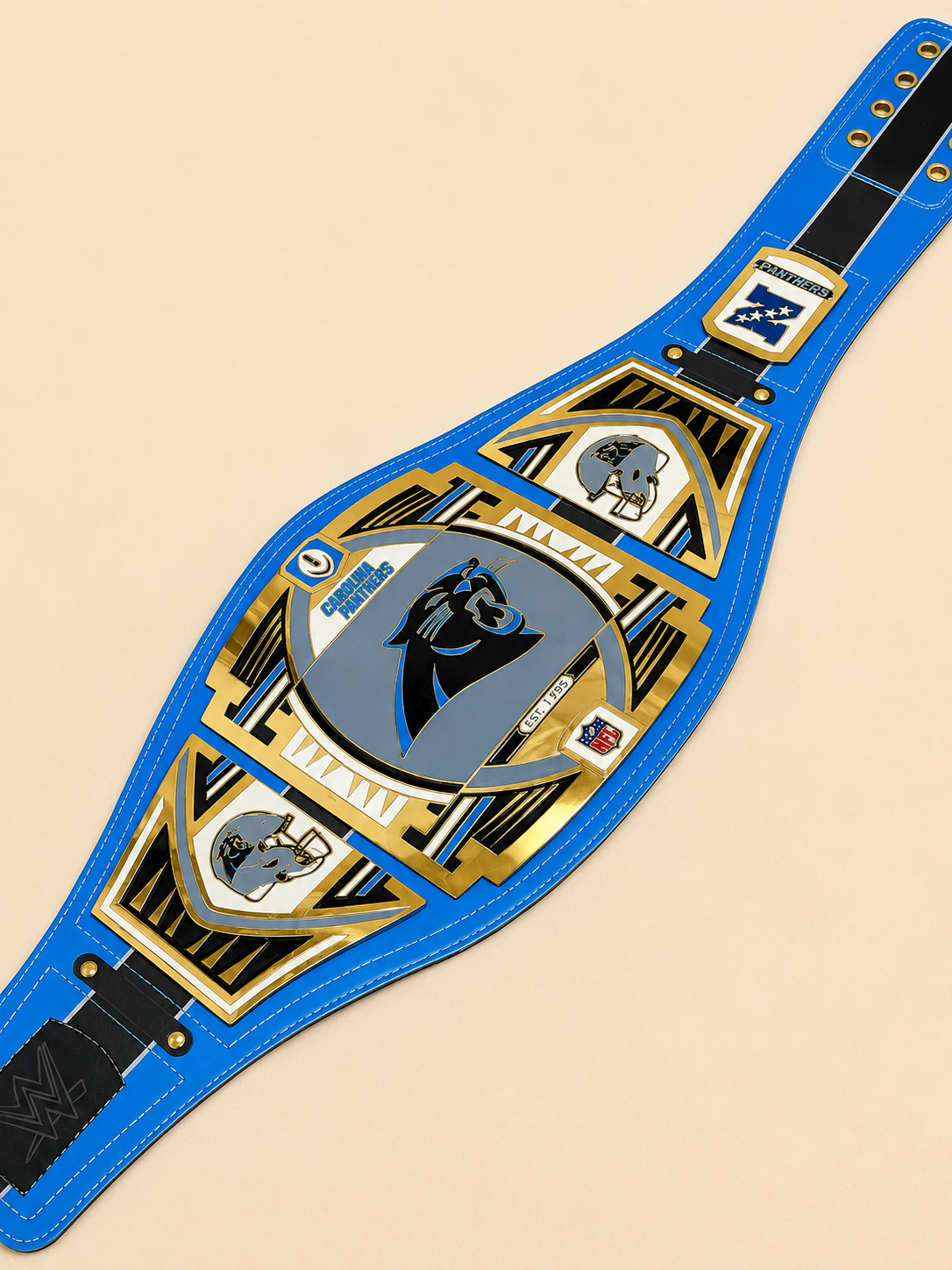 Carolina Panthers Legacy Replica Wrestling Title Belt
