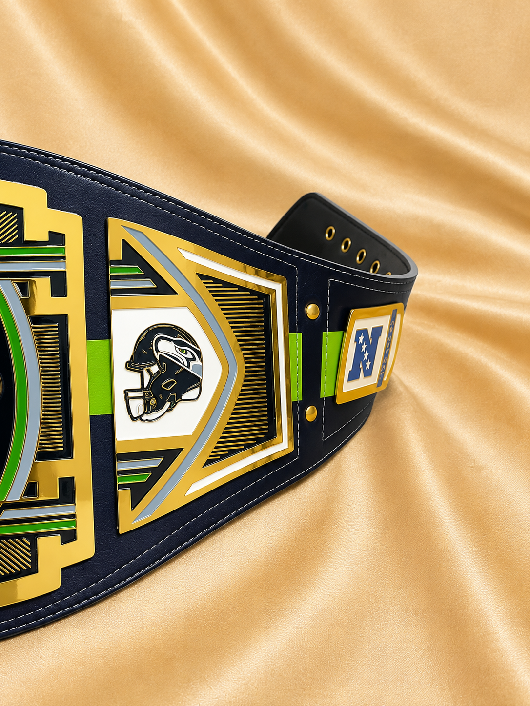 Seattle Seahawks Legacy Replica Wrestling Title Belt