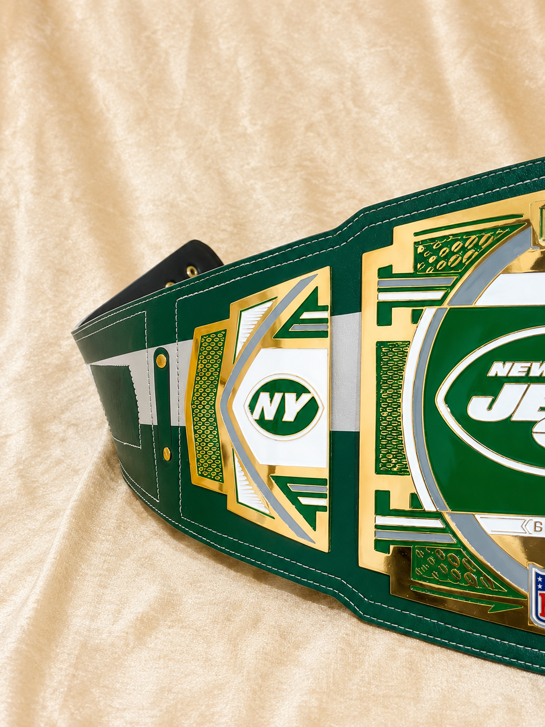 New York Jets Legacy Replica Wrestling Title Belt