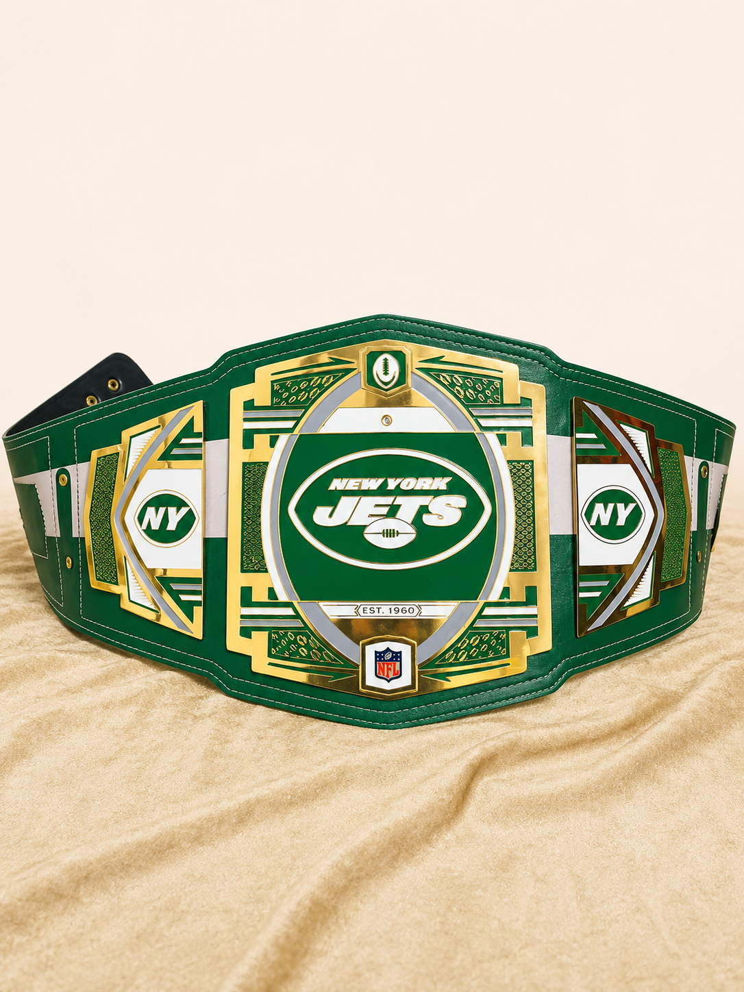 New York Jets Legacy Replica Wrestling Title Belt