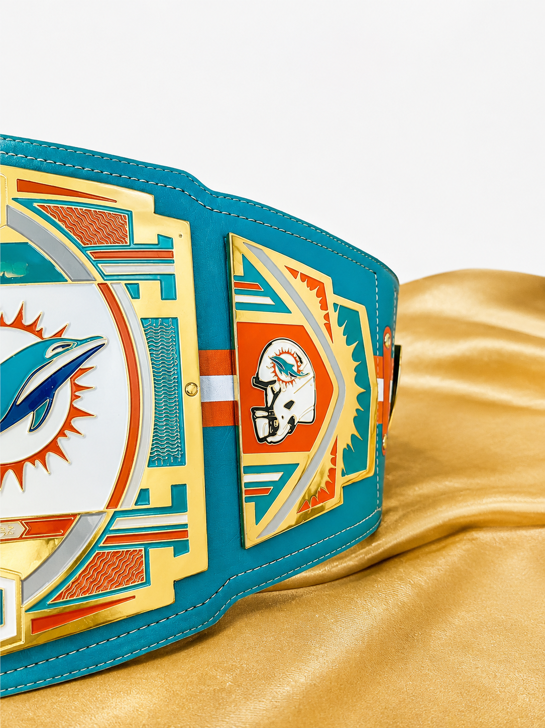 Miami Dolphins Legacy Replica Wrestling Title Belt