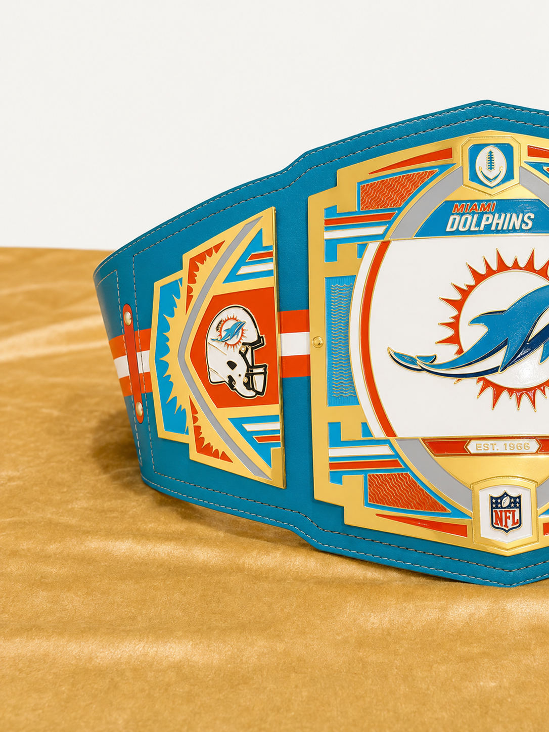 Miami Dolphins Legacy Replica Wrestling Title Belt