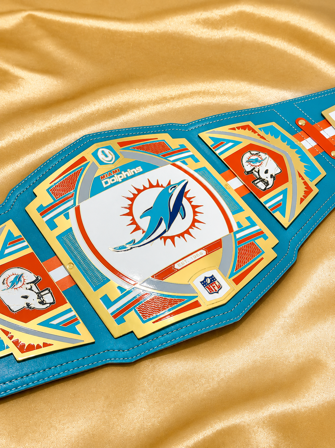 Miami Dolphins Legacy Replica Wrestling Title Belt