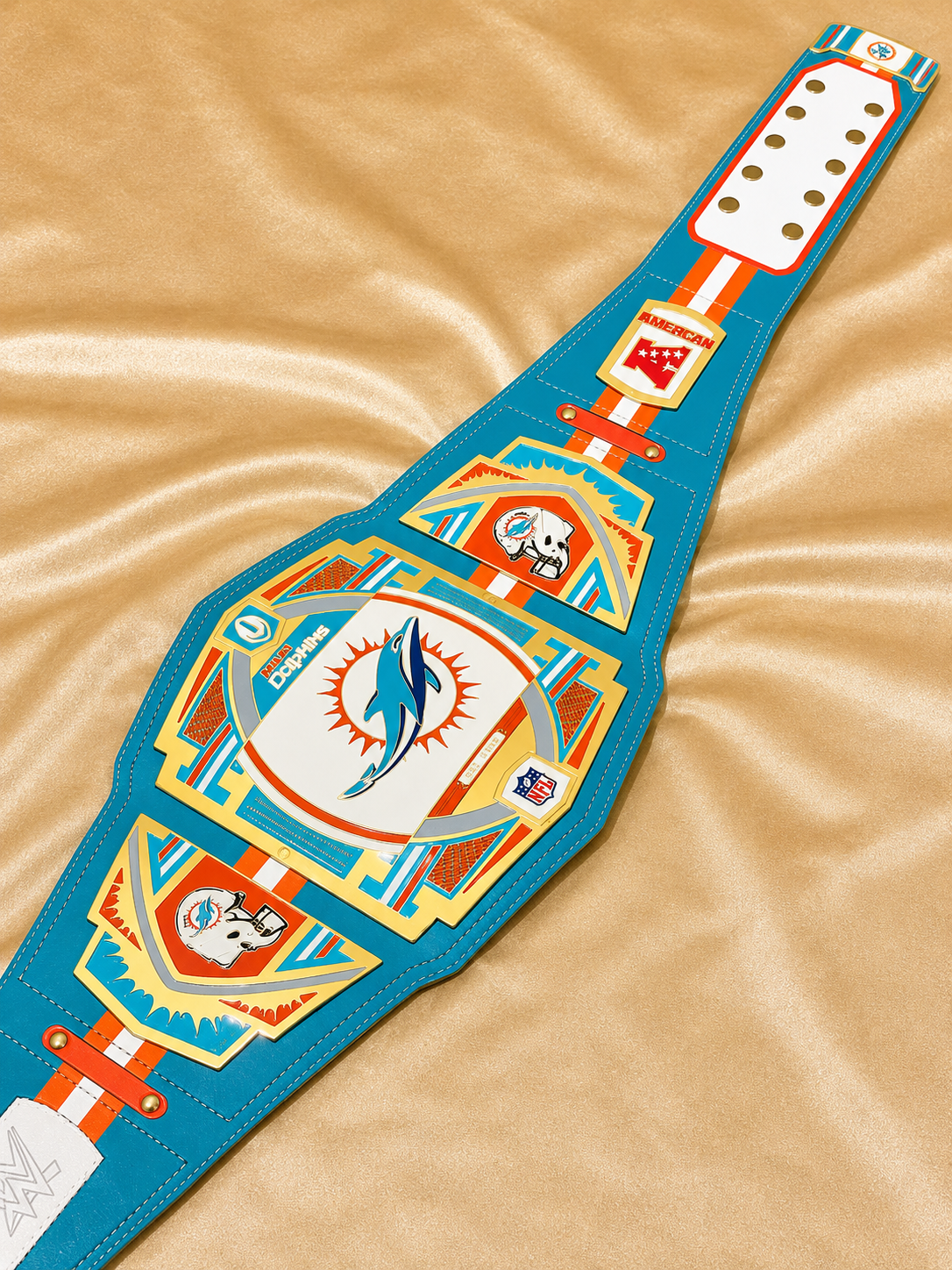 Miami Dolphins Legacy Replica Wrestling Title Belt