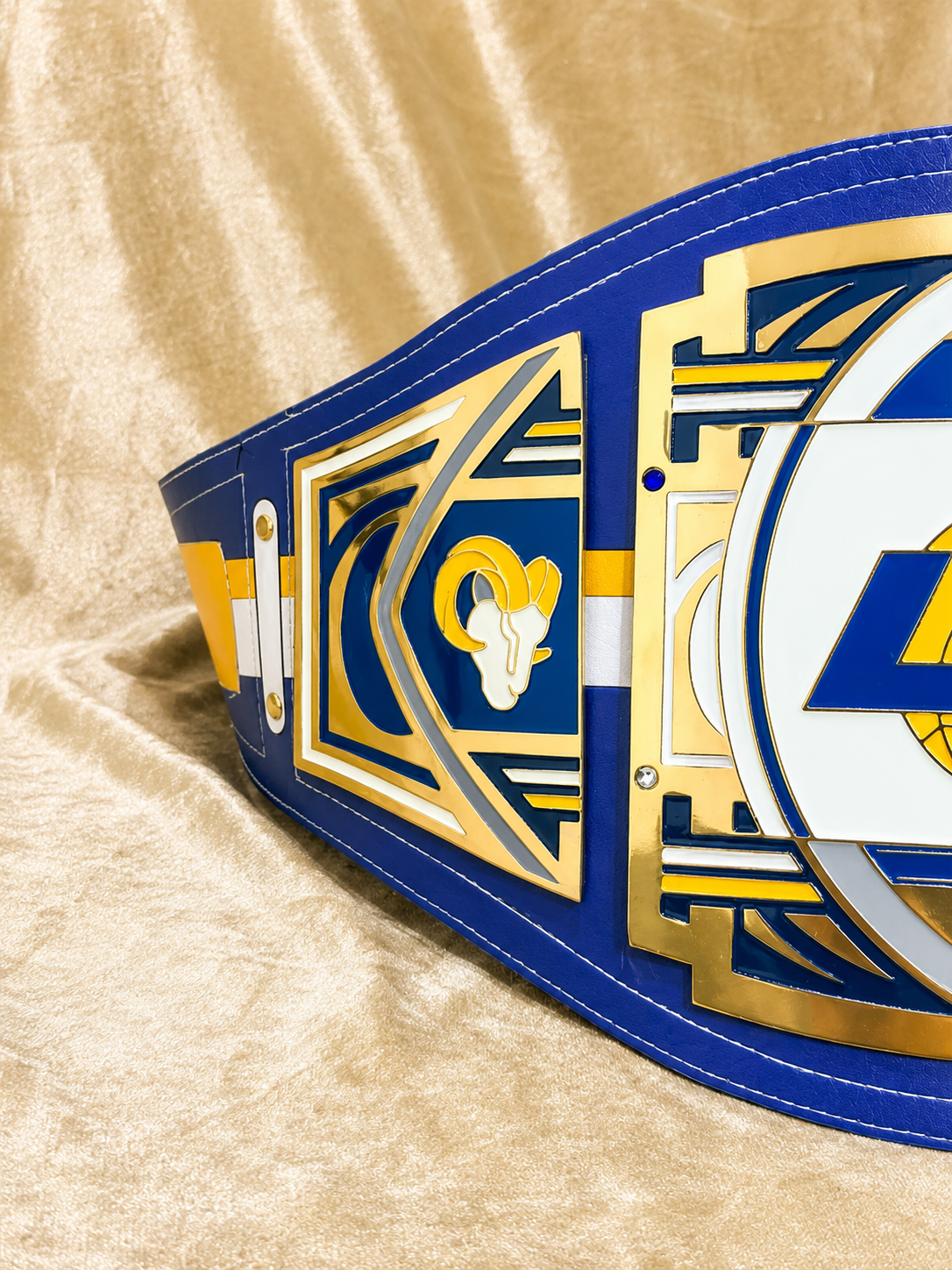 Los Angeles Rams Legacy Replica Wrestling Title Belt