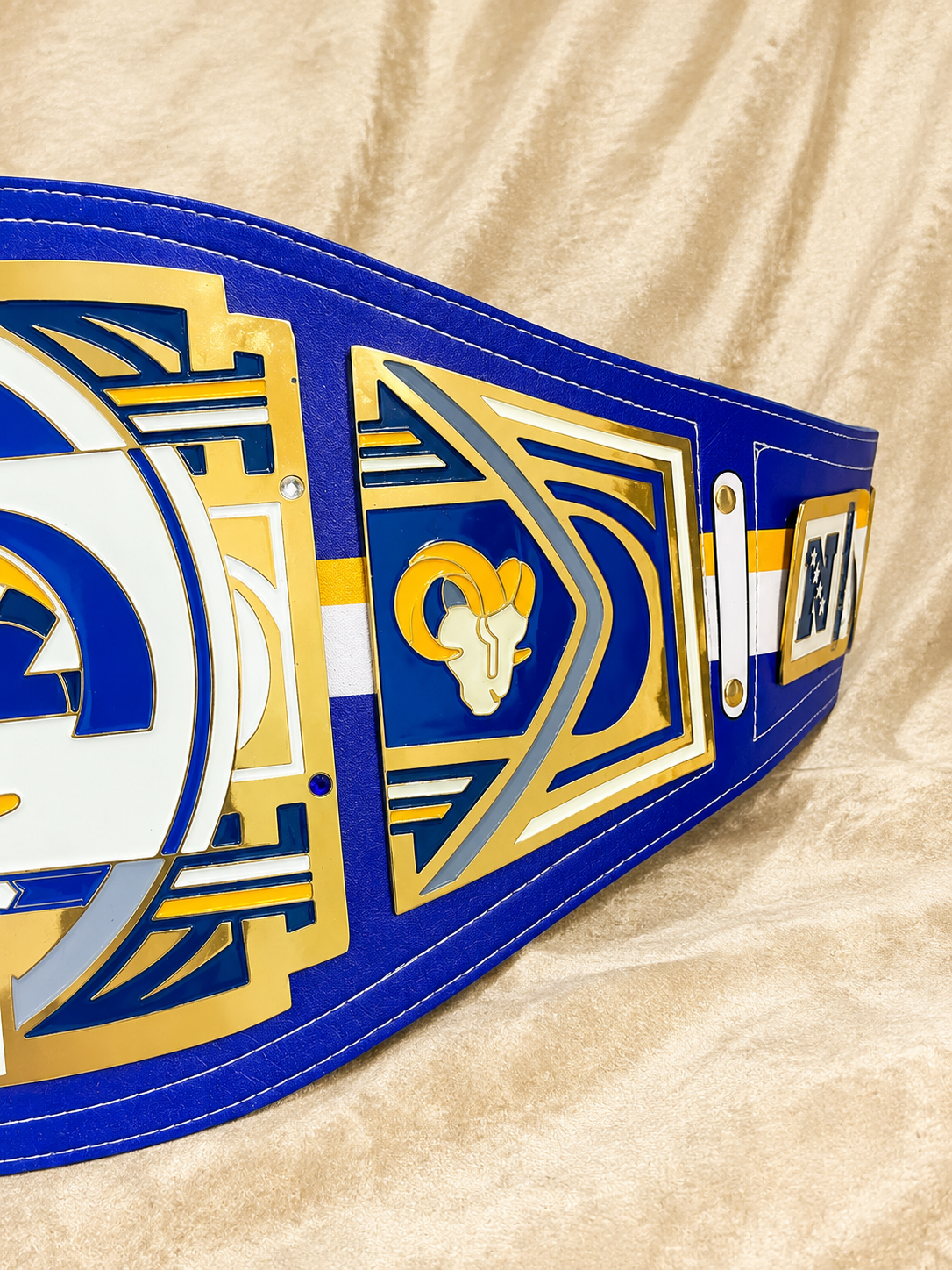 Los Angeles Rams Legacy Replica Wrestling Title Belt