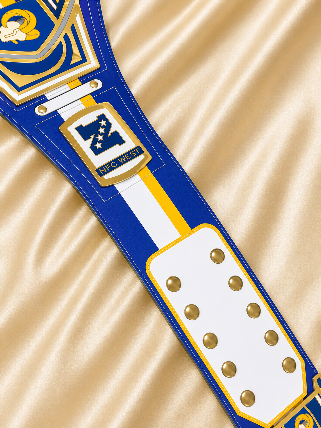 Los Angeles Rams Legacy Replica Wrestling Title Belt