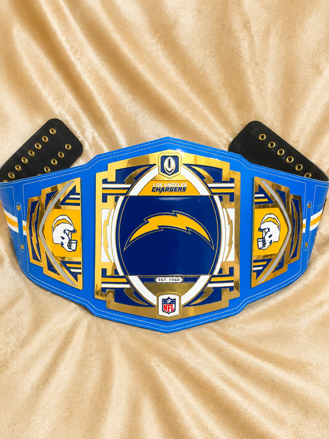 Los Angeles Chargers Legacy Replica Wrestling Title Belt