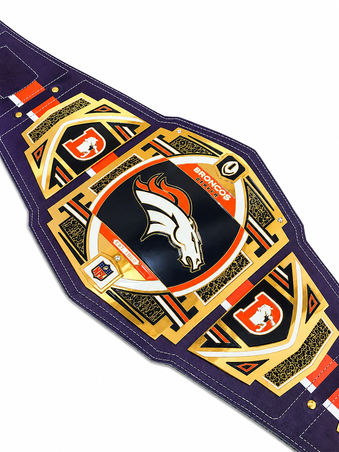 Denver Broncos Legacy Replica Wrestling Title Belt