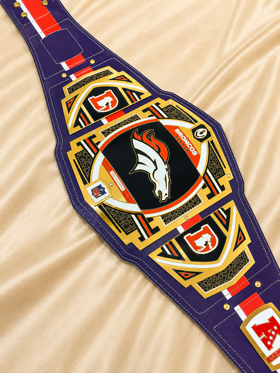 Denver Broncos Legacy Replica Wrestling Title Belt