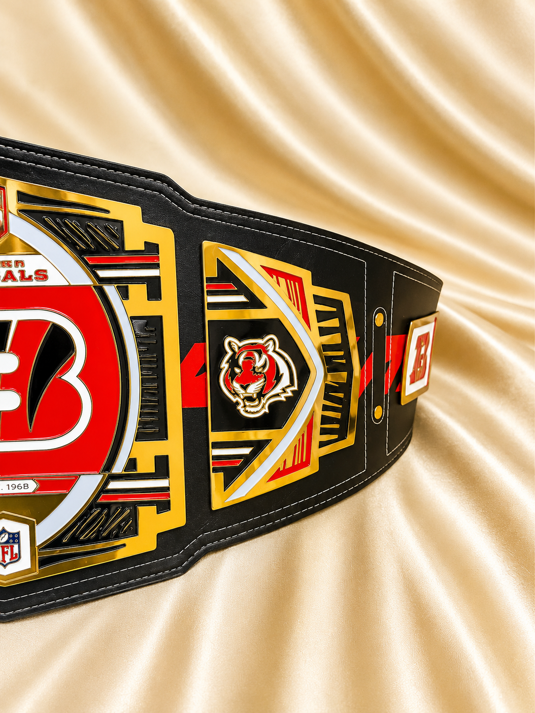 Cincinnati Bengals Legacy Replica Wrestling Title Belt
