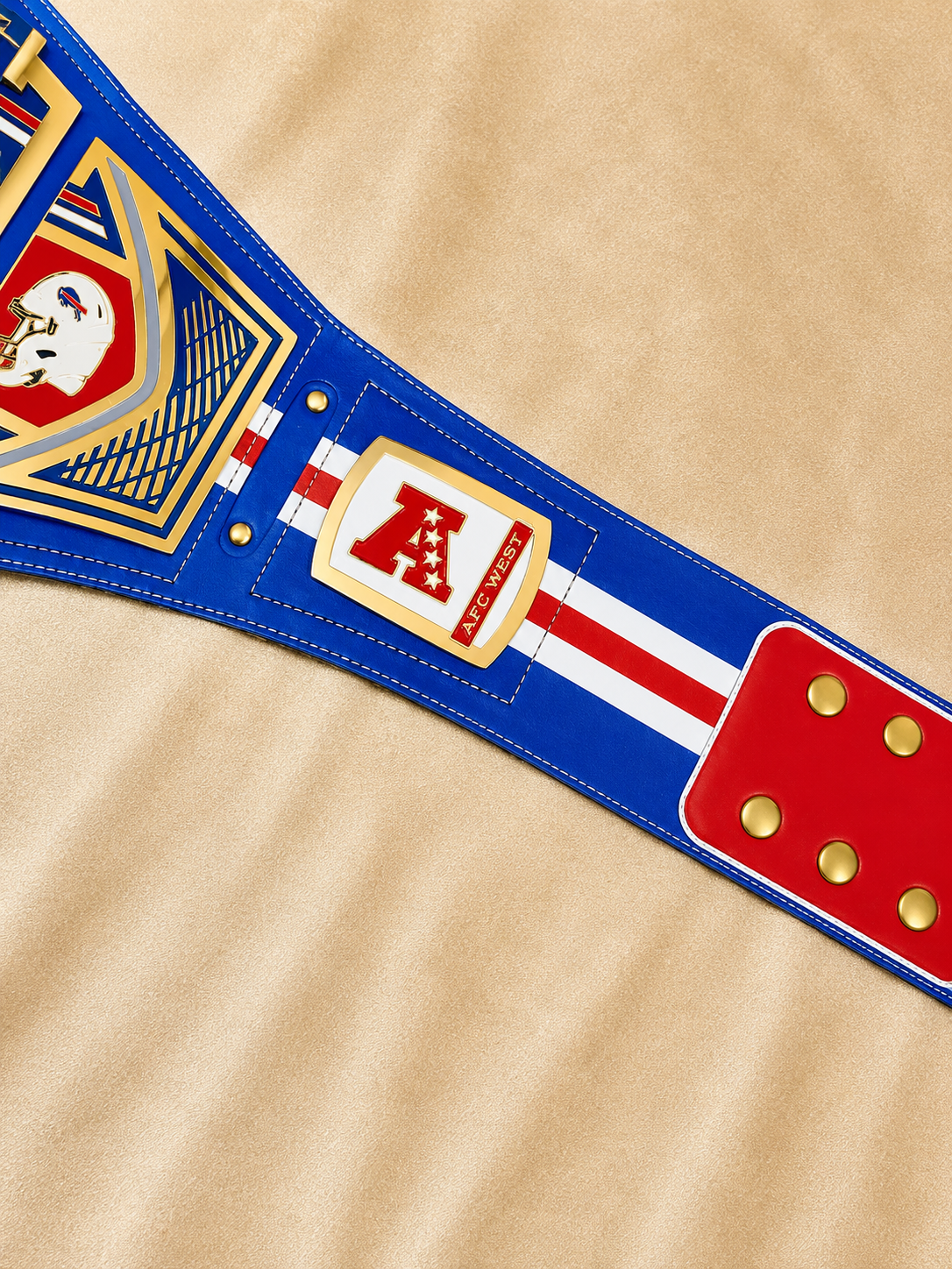 Buffalo Bills Legacy Replica Wrestling Title Belt
