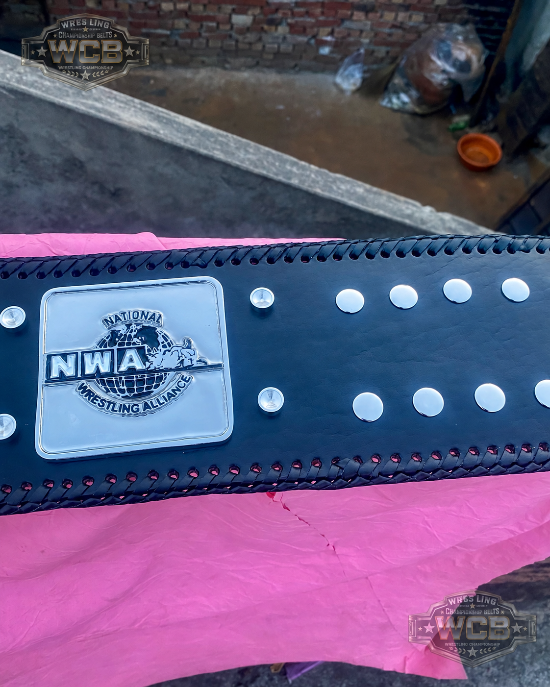24K Bob Caudle “Voice of Mid-Atlantic Wrestling” Tribute Belt CNC Belt