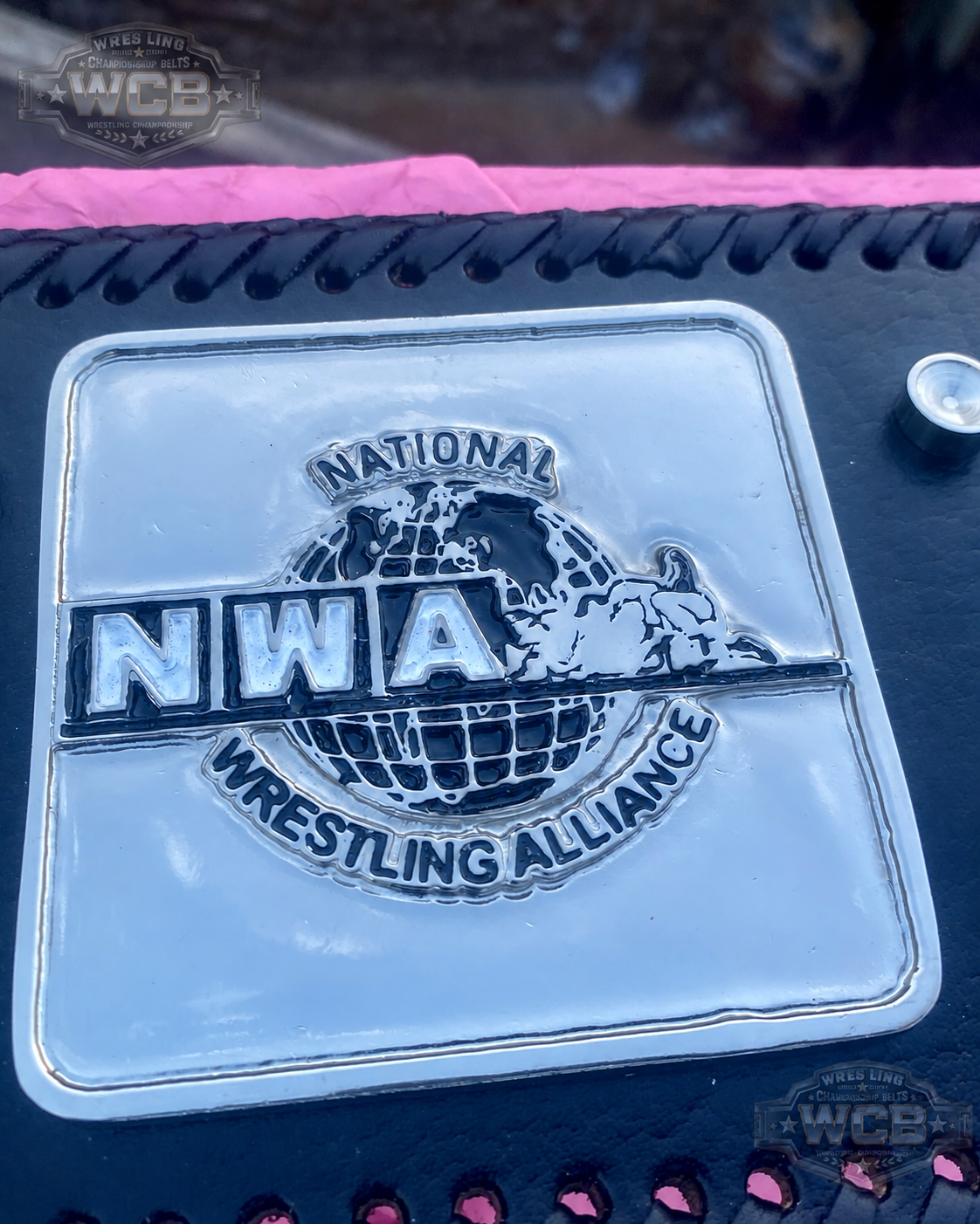 24K Bob Caudle “Voice of Mid-Atlantic Wrestling” Tribute Belt CNC Belt
