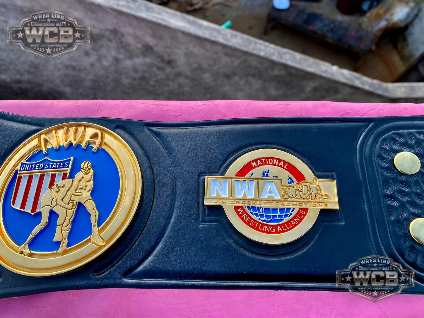 NWA United States Heavyweight Championship – Premium CNC Belt