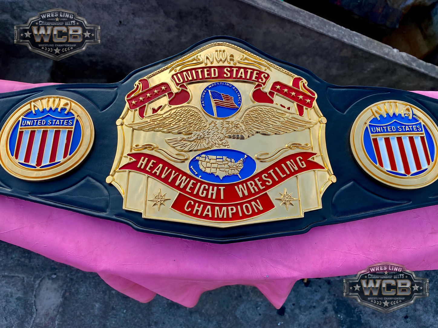 NWA United States Heavyweight Championship – Premium CNC Belt