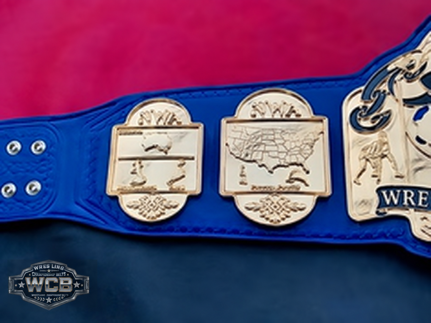 24K Gold NWA Tag Team Heavyweight Championship Belt