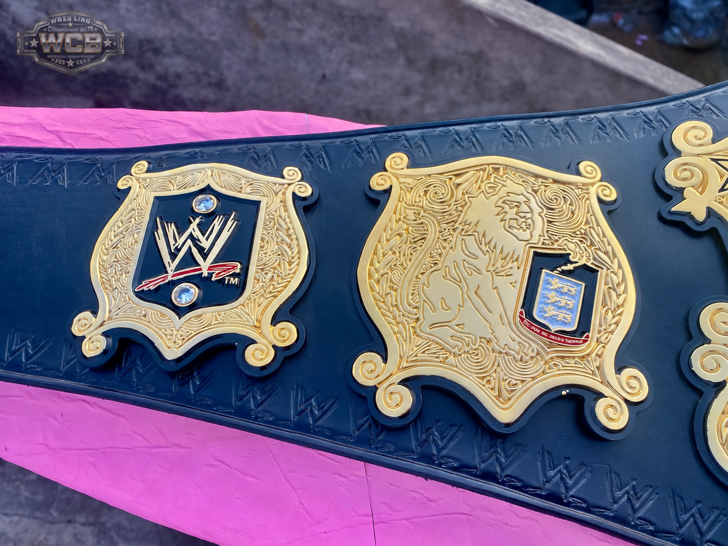 24K GOLD Title Undisputed Championship Belt – Eddie Guerrero Edition CNC Belt
