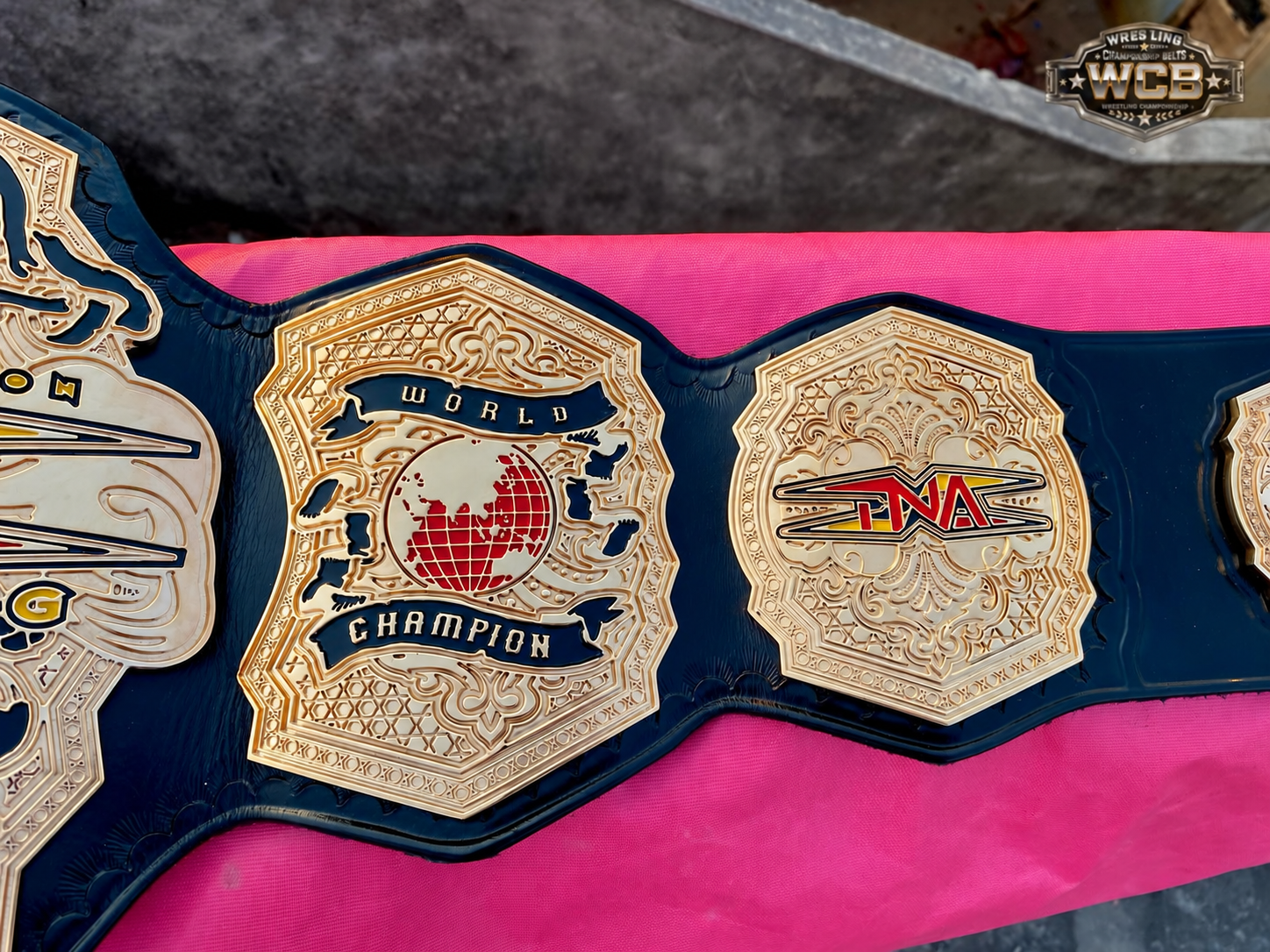 The 24K GOLD TNA World Champion Premium CNC Championship Belt Replica