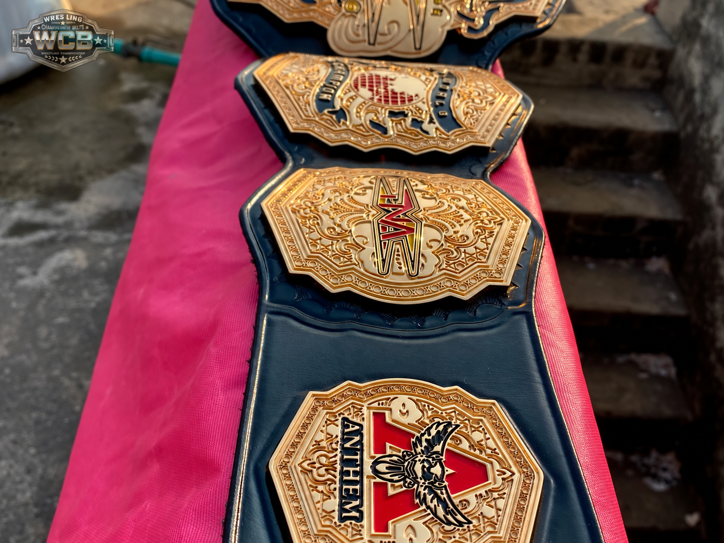 The 24K GOLD TNA World Champion Premium CNC Championship Belt Replica