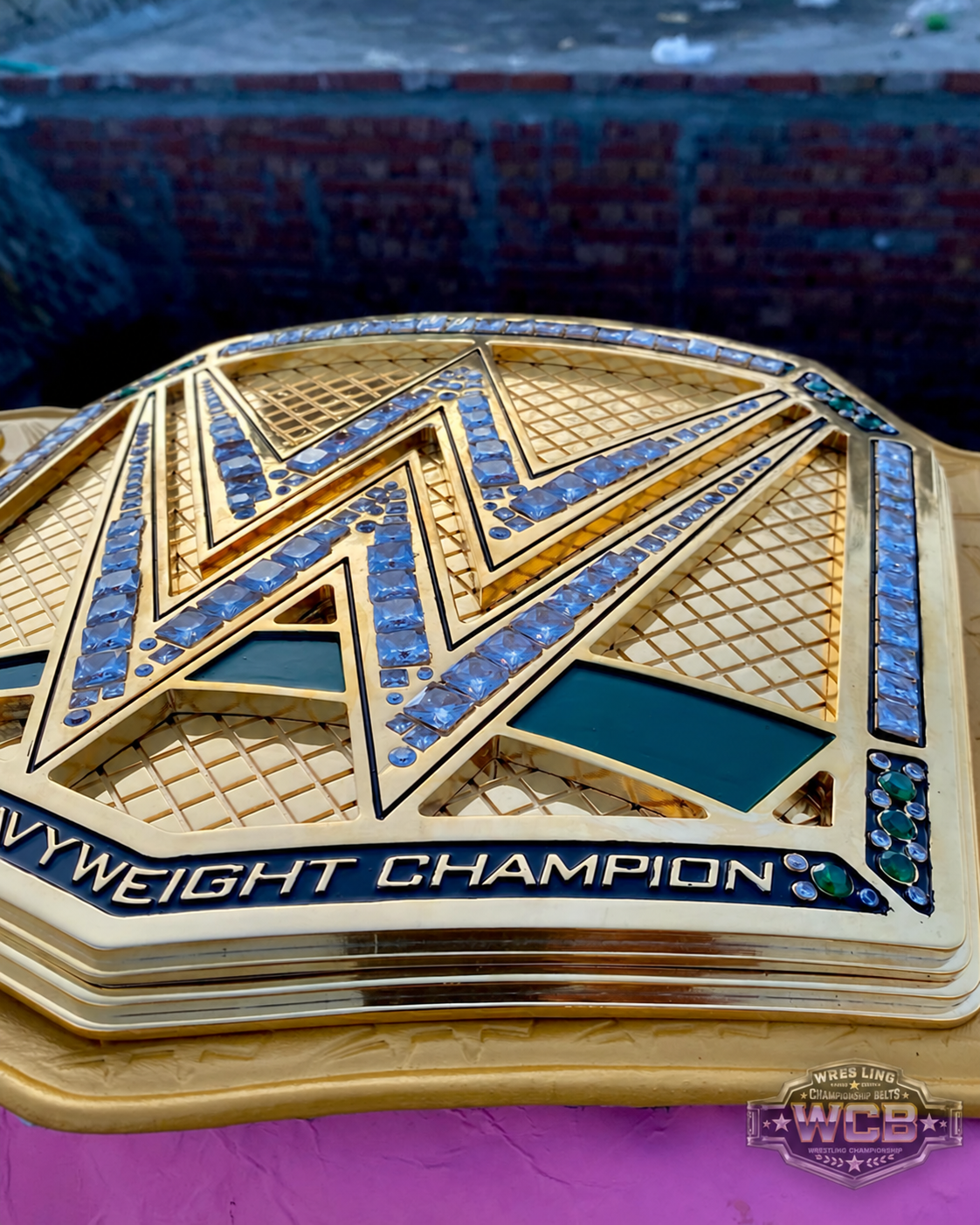 The 24K GOLD Wrestle Mania Premium CNC Championship Belt Replica