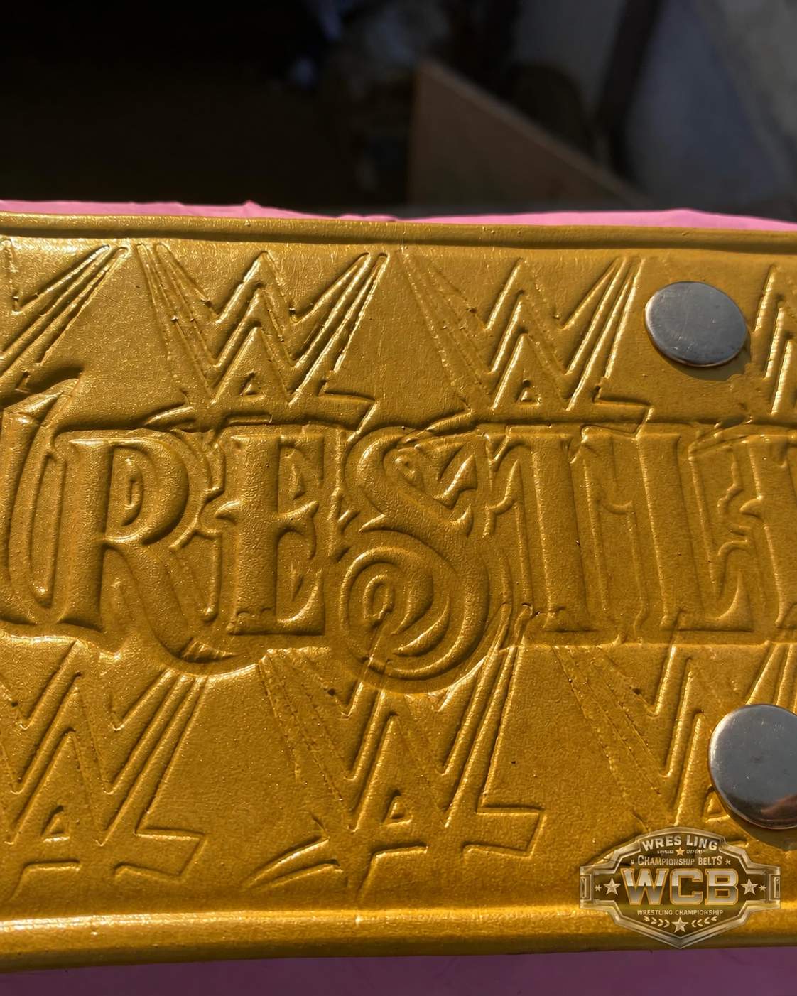 The 24K GOLD Wrestle Mania Premium CNC Championship Belt Replica
