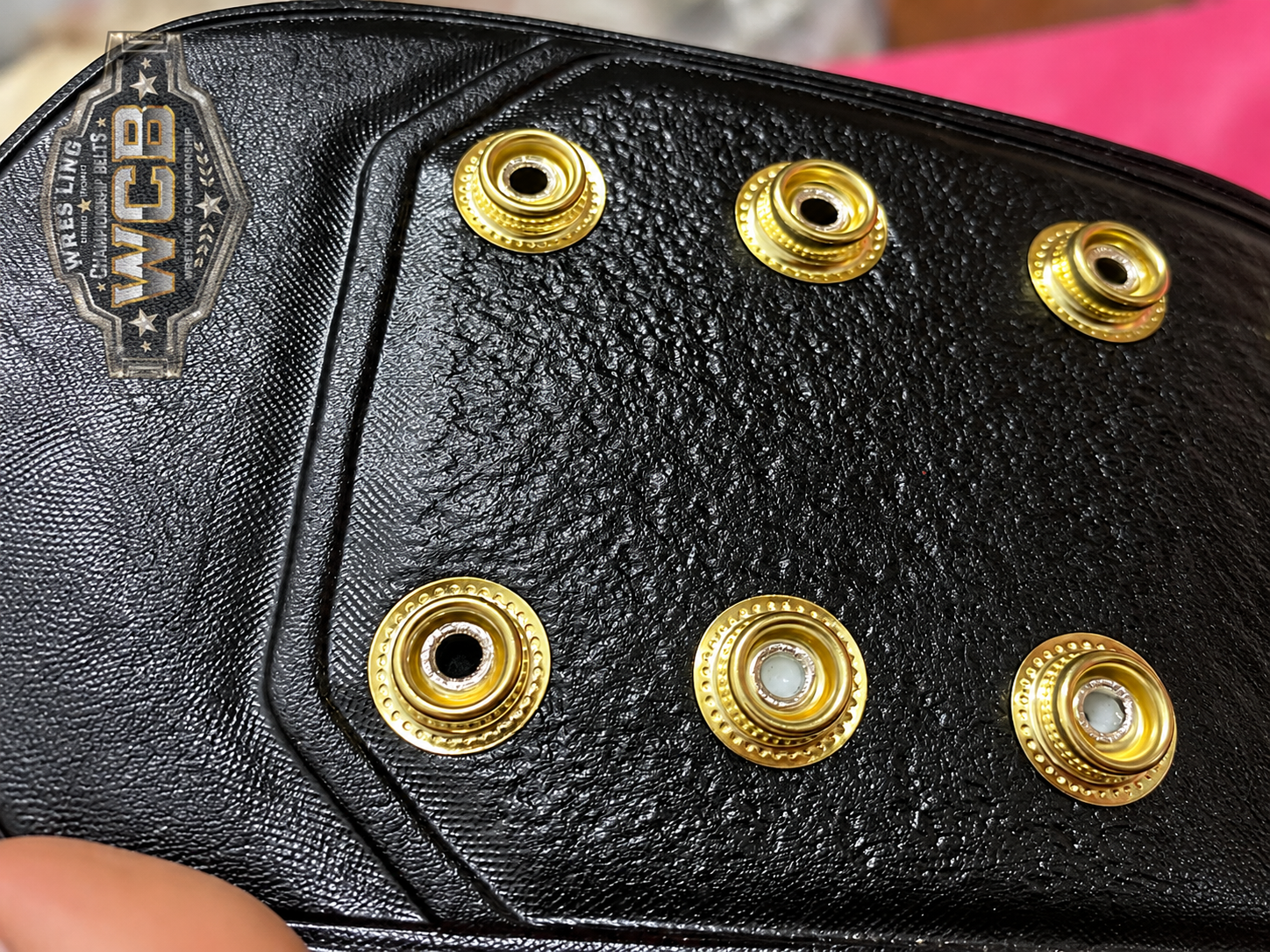 Undertaker World Heavyweight Wrestling Championship Belt – Black & Gold