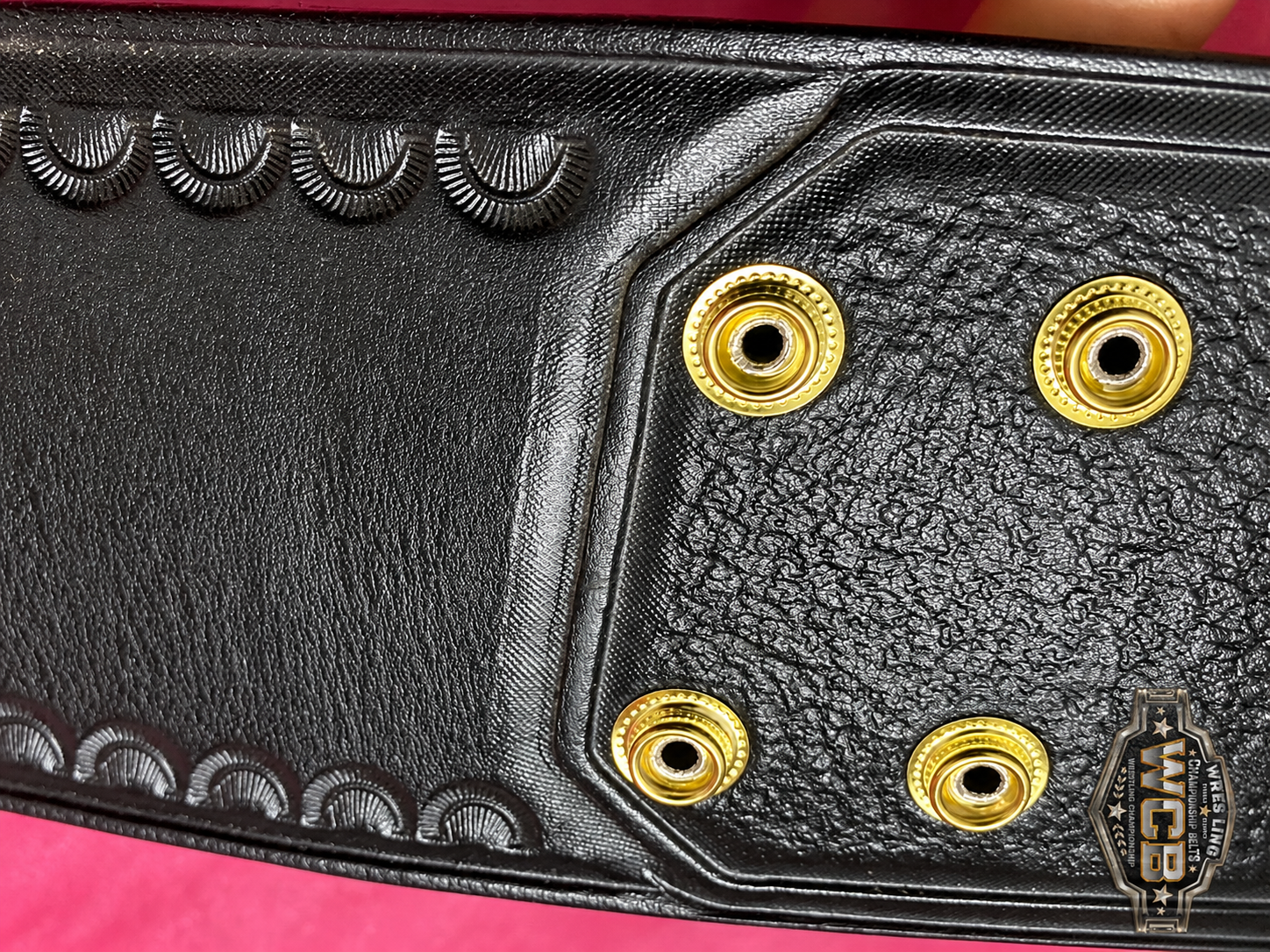 Undertaker World Heavyweight Wrestling Championship Belt – Black & Gold