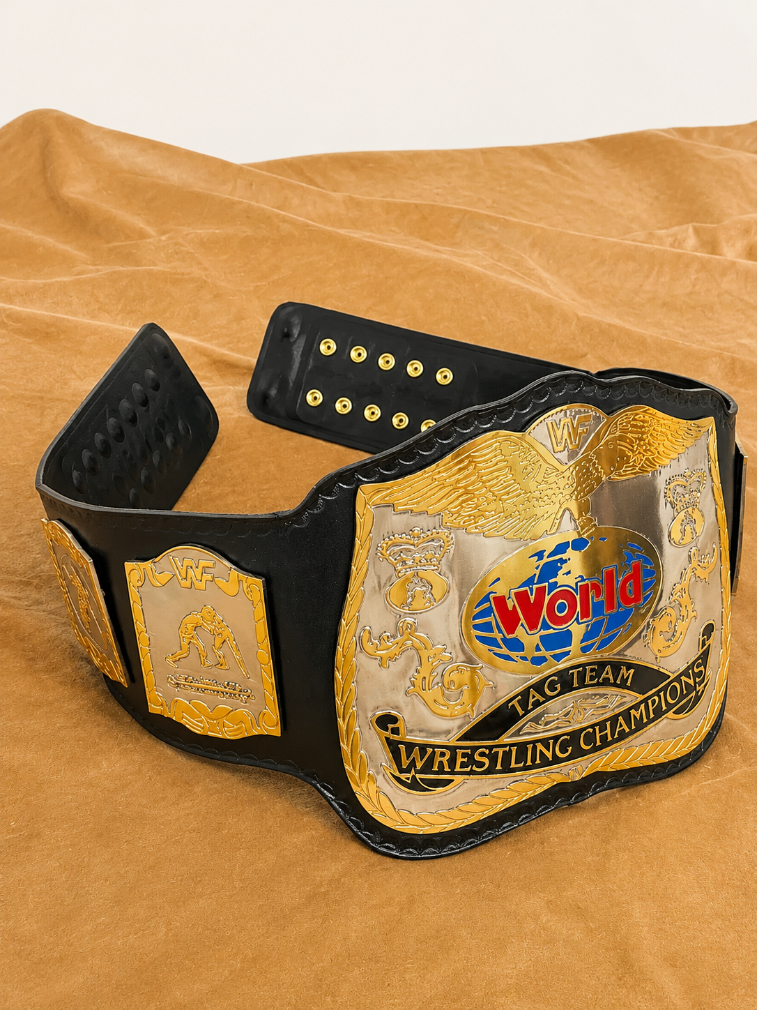 World Tag Team Wrestling Champion WWF Replica Title Belt