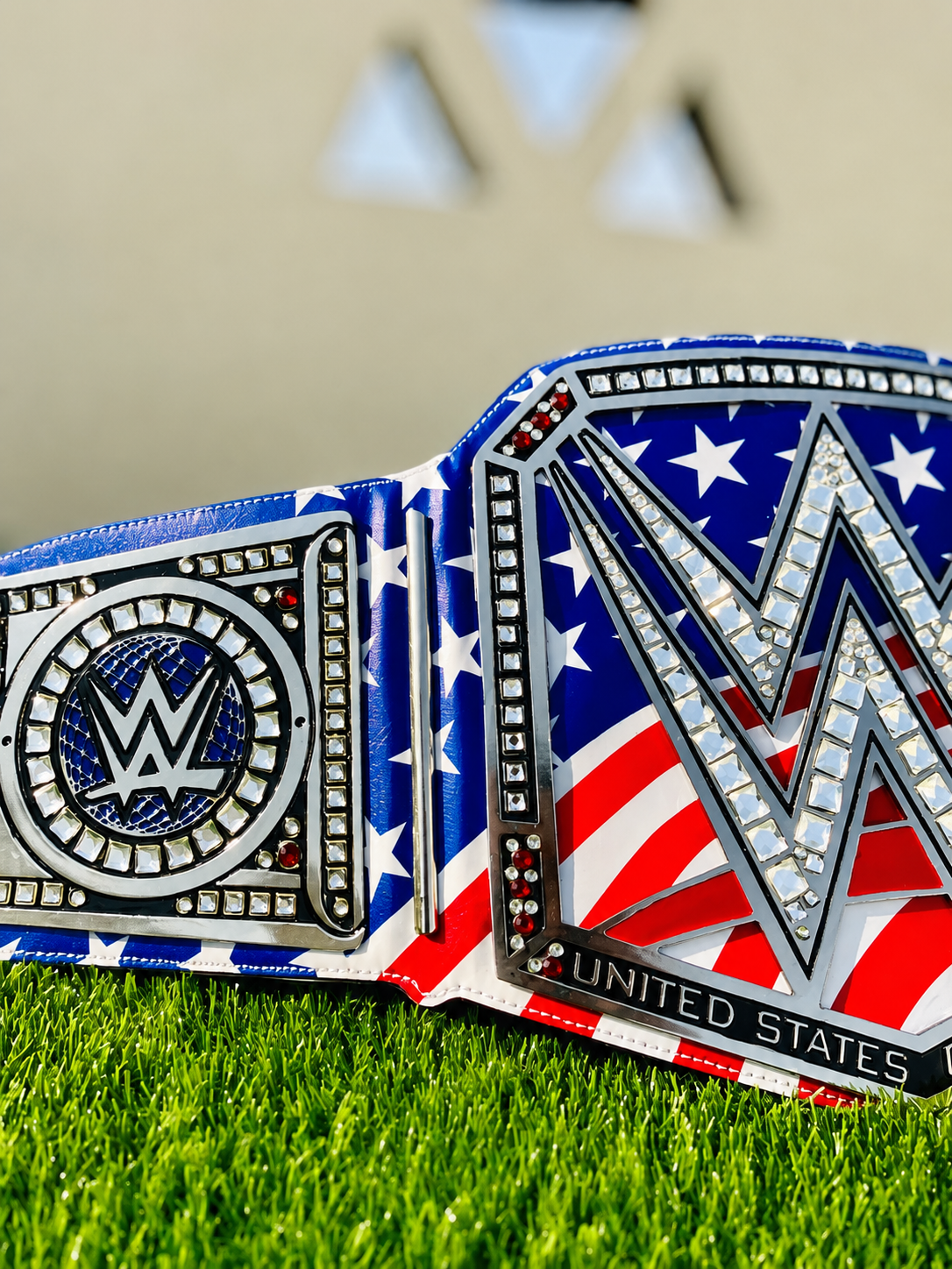 United States Flag World Championship Replica Title Belt