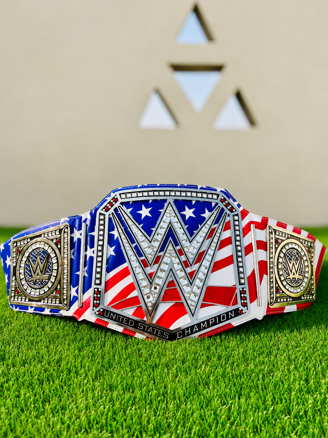 United States Flag World Championship Replica Title Belt