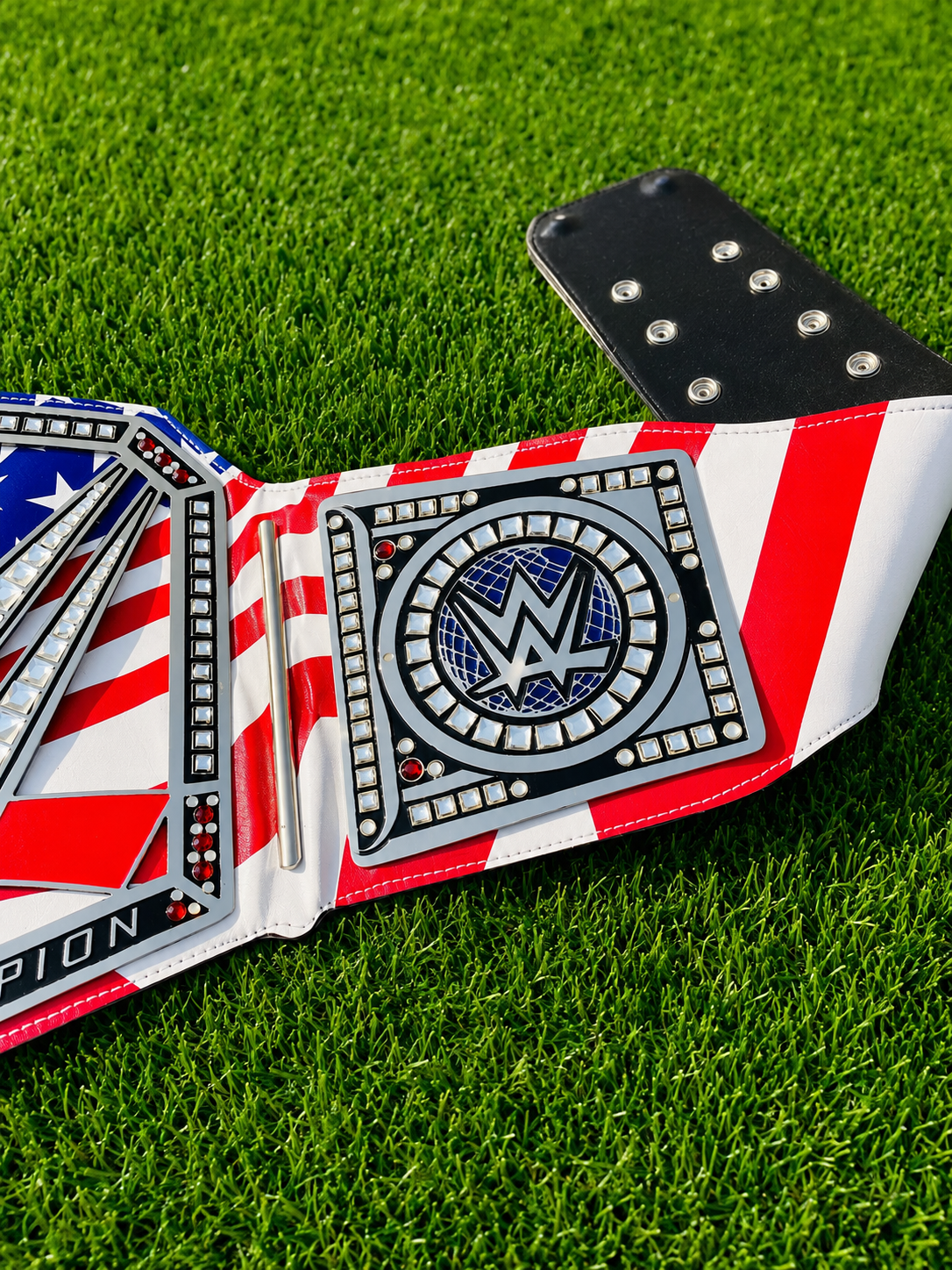 United States Flag World Championship Replica Title Belt