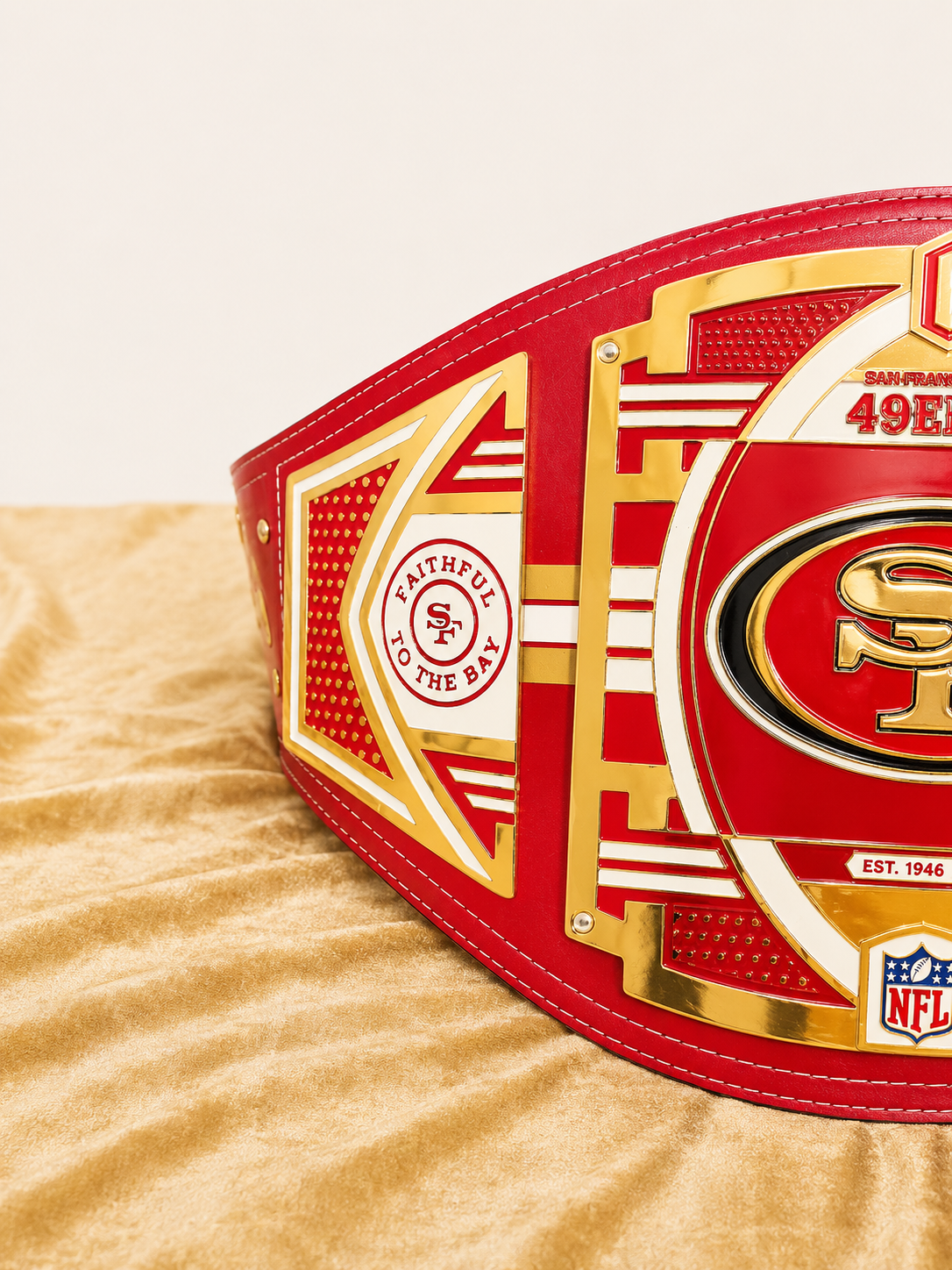 San Francisco 49ers Legacy Replica Wrestling Title Belt
