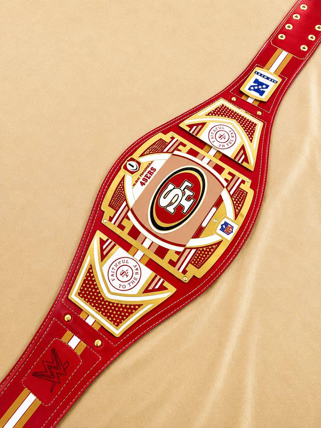 San Francisco 49ers Legacy Replica Wrestling Title Belt